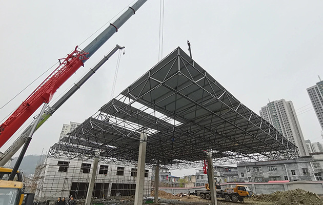 加油站常用的三種沈陽鋼結構形式